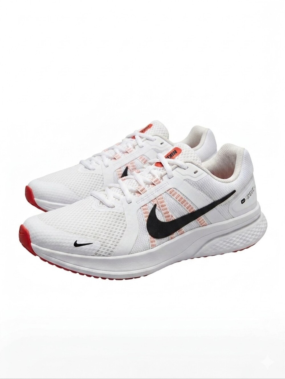 Nike Run Swift 2 White Orange Black Running Shoes  Men's 11